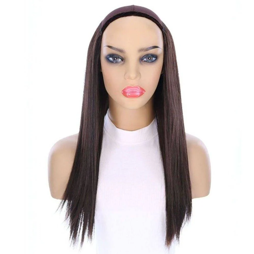 20" HatFall Wig Soft Black - Image 6