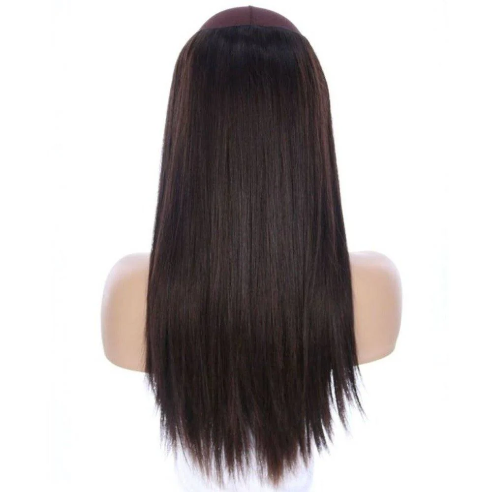 20" HatFall Wig Soft Black - Image 8