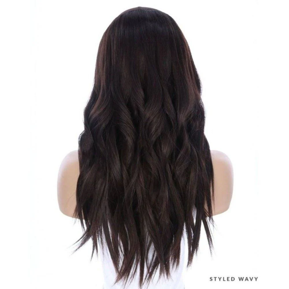 20" HatFall Wig Soft Black - Image 9