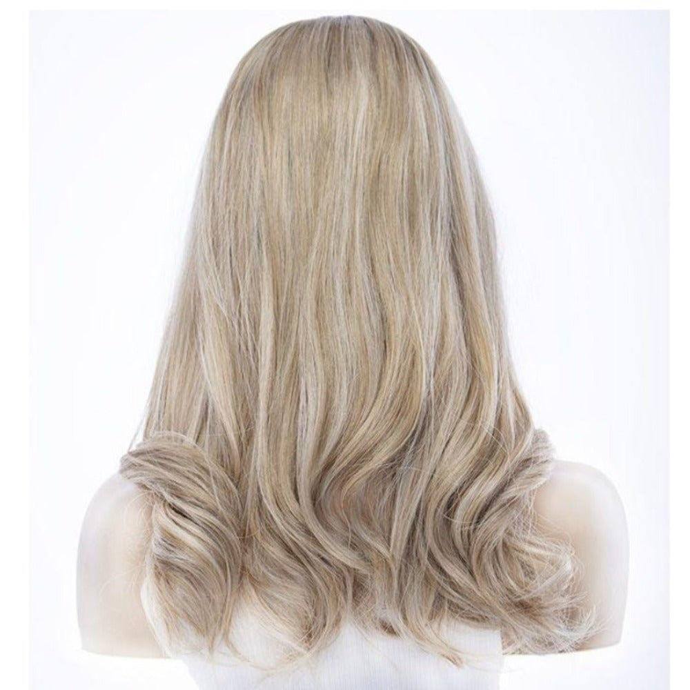20" Princess Silk Top Wig Ash Blonde - Image 3