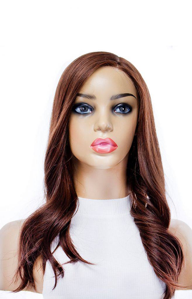 20" Princess Silk Top Wig Auburn - Image 7