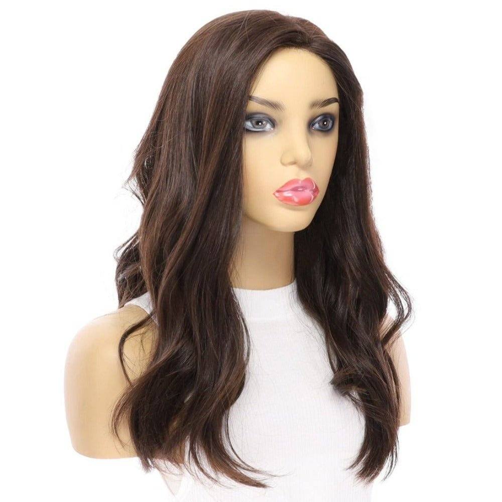 20" Princess Silk Top Wig Dark Brown - Image 3