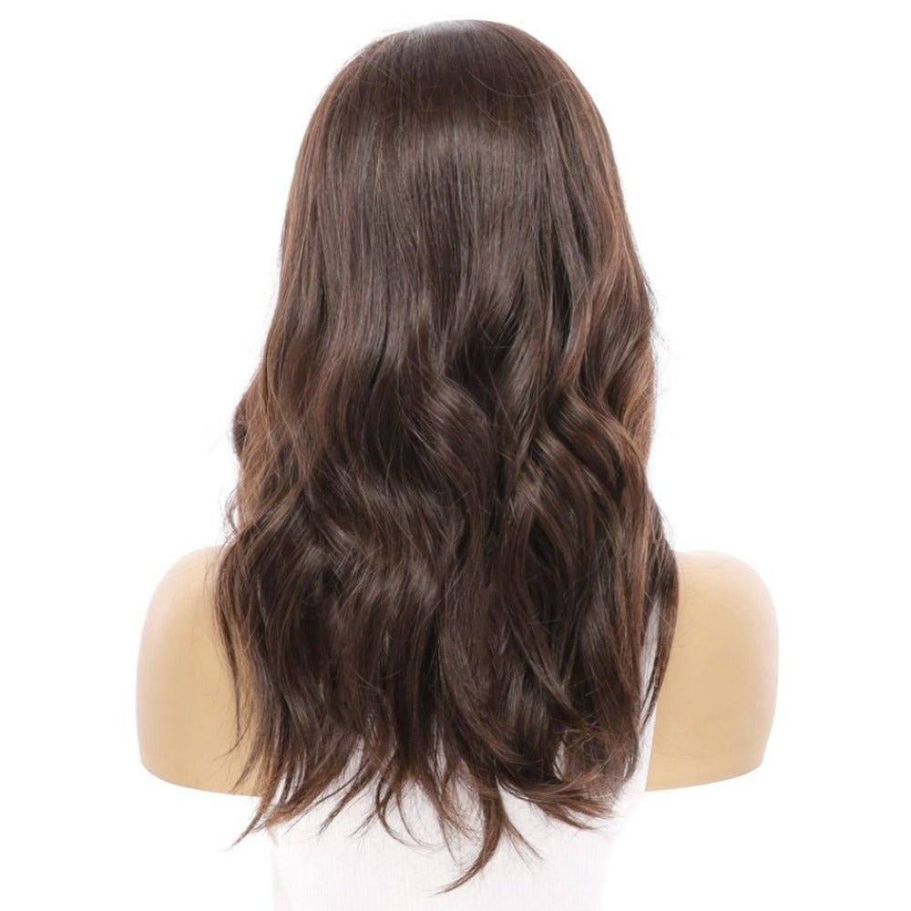 20" Princess Silk Top Wig Dark Brown - Image 4