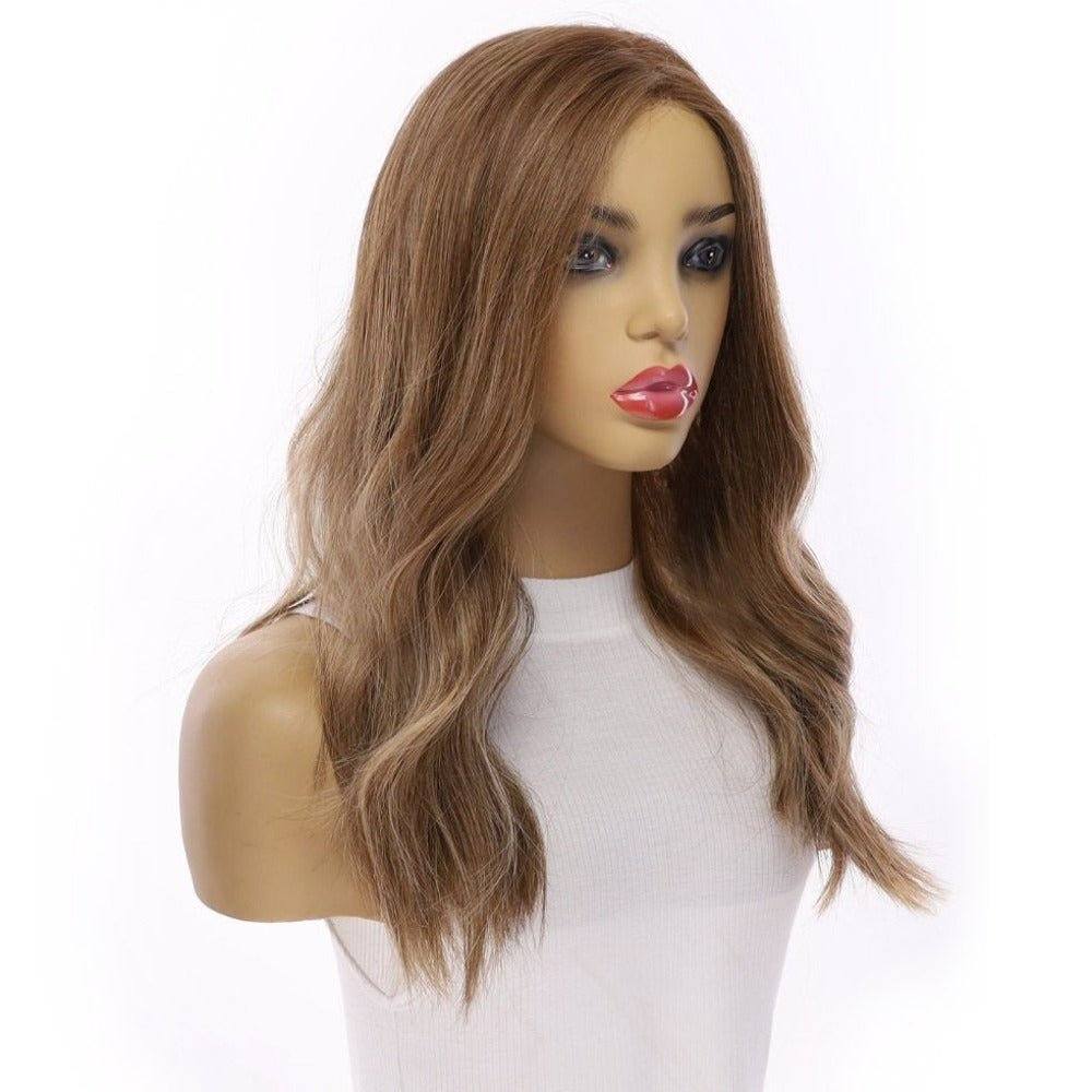20" Princess Silk Top Wig Light Brown Babylight - Image 3