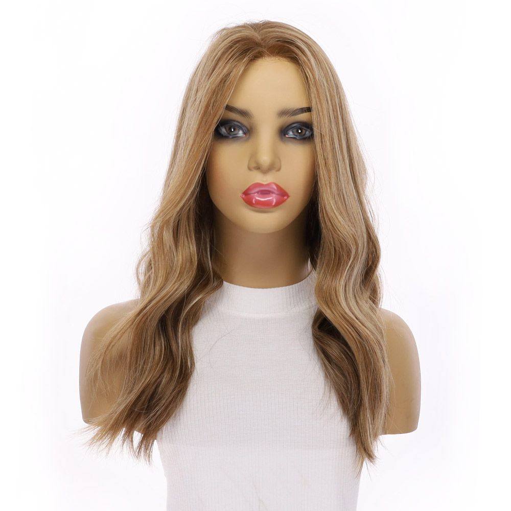 20" Princess Silk Top Wig Medium Blonde - Image 4