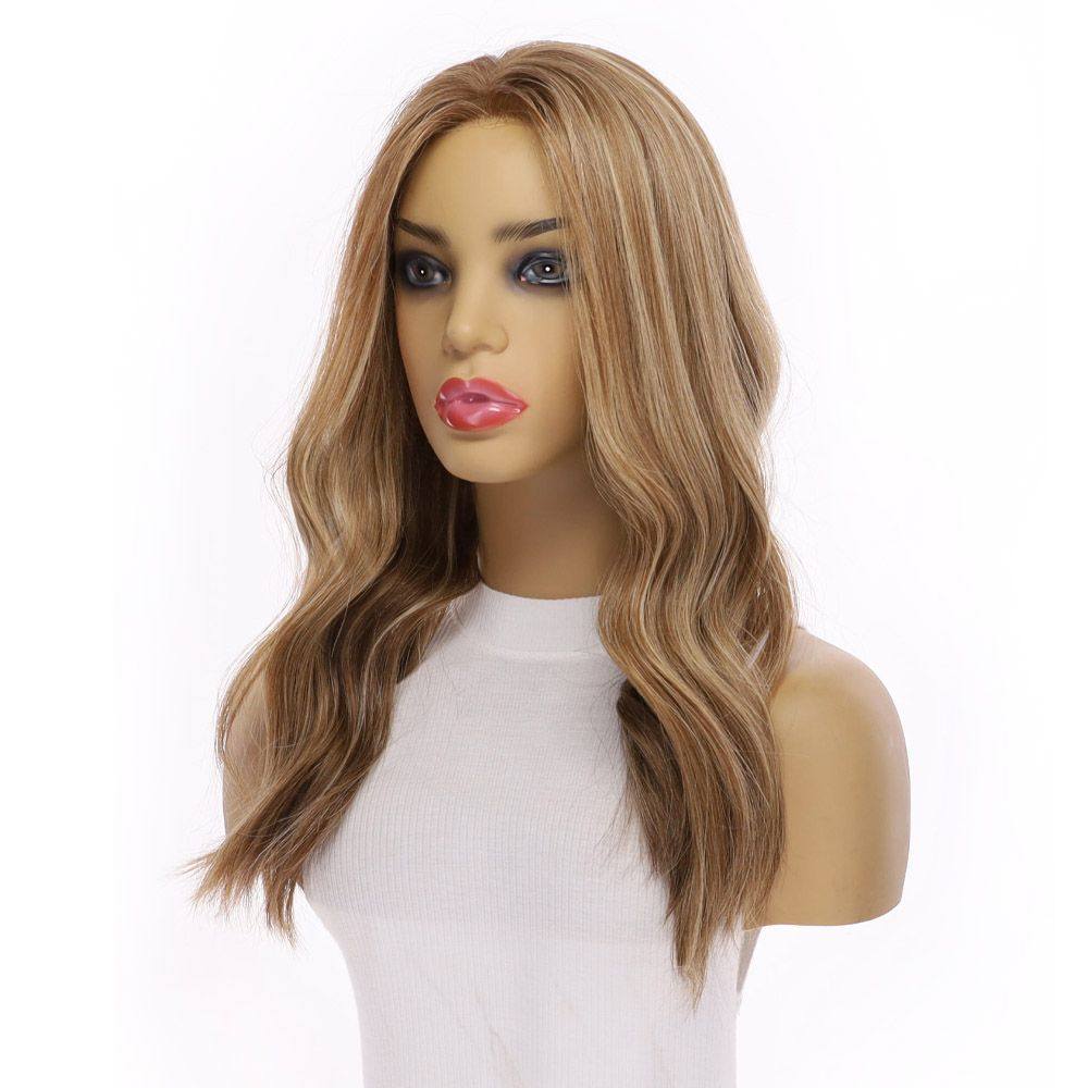 20" Princess Silk Top Wig Medium Blonde - Image 5