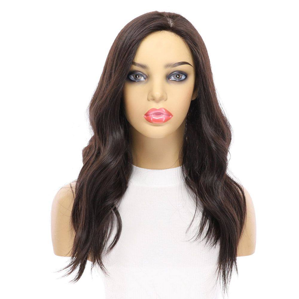 20" Princess Silk Top Wig Soft Black - Image 4