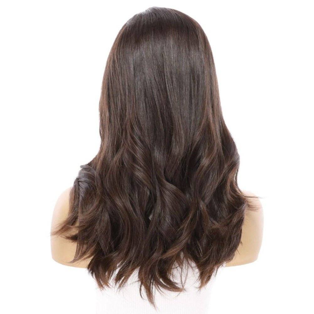 20" Luxe Silk Top Wig #4 Dark Brown - Image 6