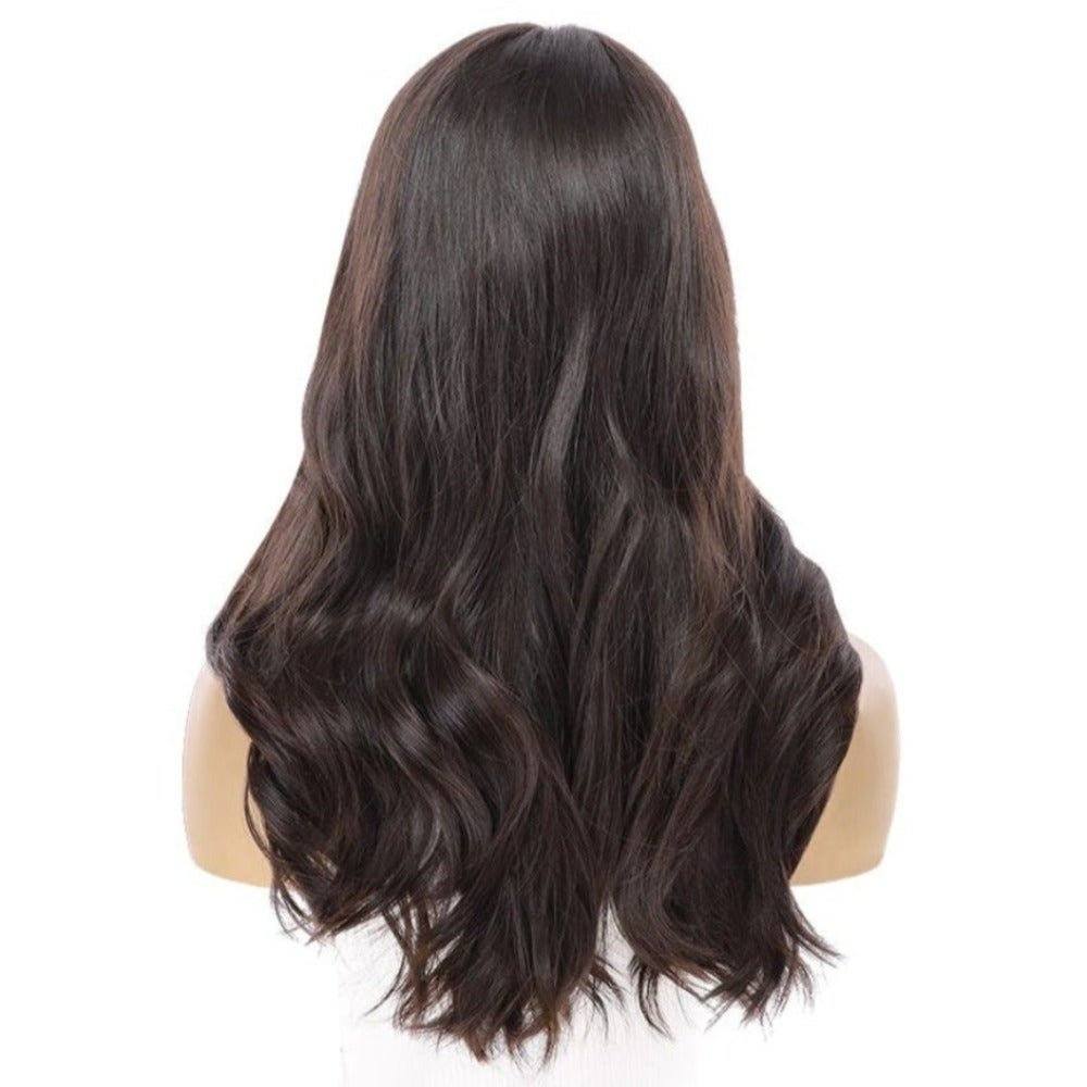 20" Luxe Silk Top Wig #2 Neutral Dark Brown - Image 3