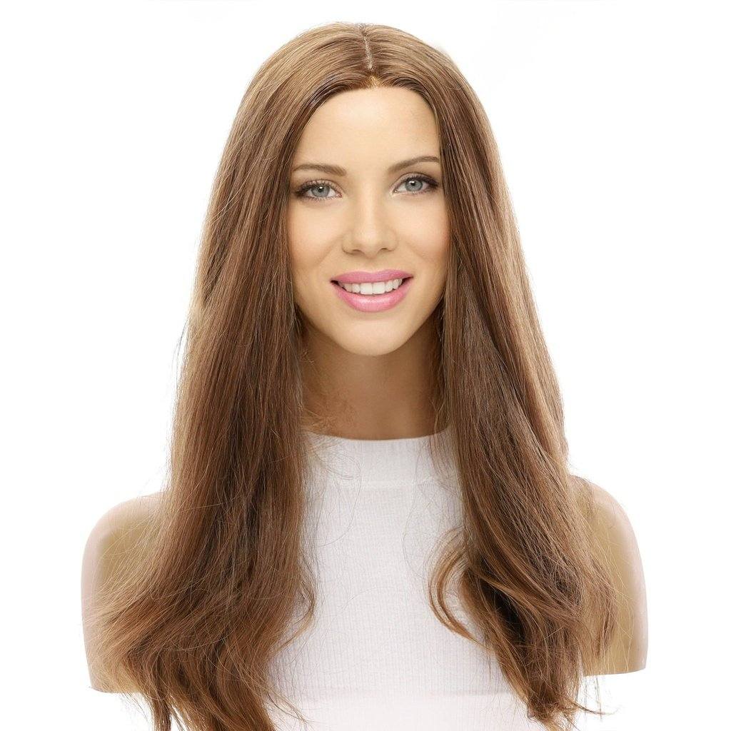 20" Luxe Silk Top Wig #12 Warm Light Brown - Image 2