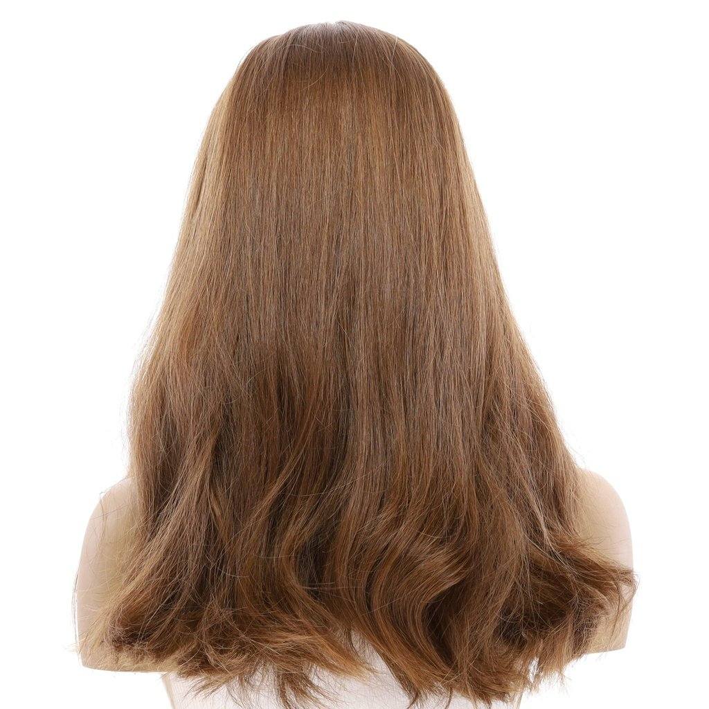 20" Luxe Silk Top Wig #12 Warm Light Brown - Image 3