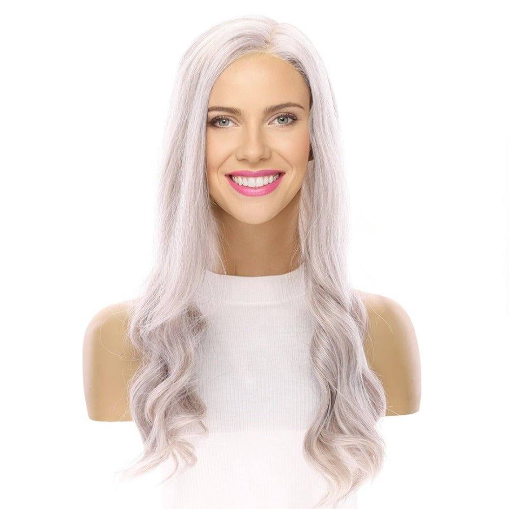 20" Onyx Silk Top Topper Snow Grey - Image 2