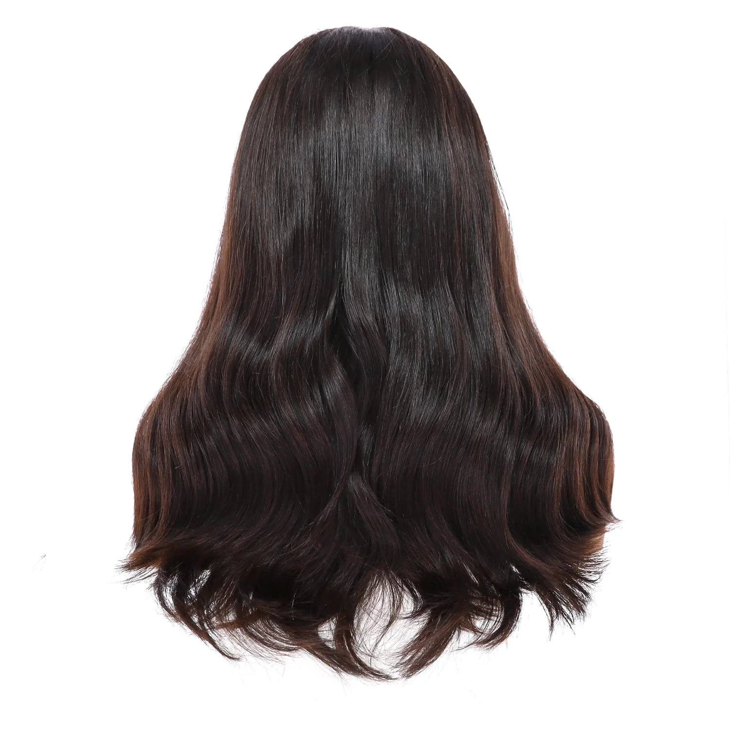 20" Secret Lace Top Wig #2 Neutral Dark Brown - Image 3