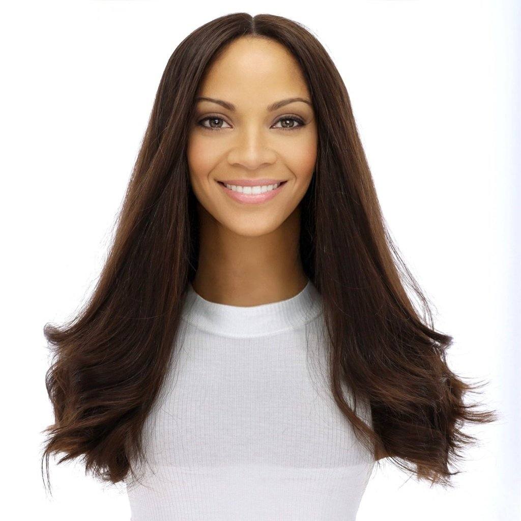 20" Secret Lace Top Wig #5 Warm Dark Brown - Image 2