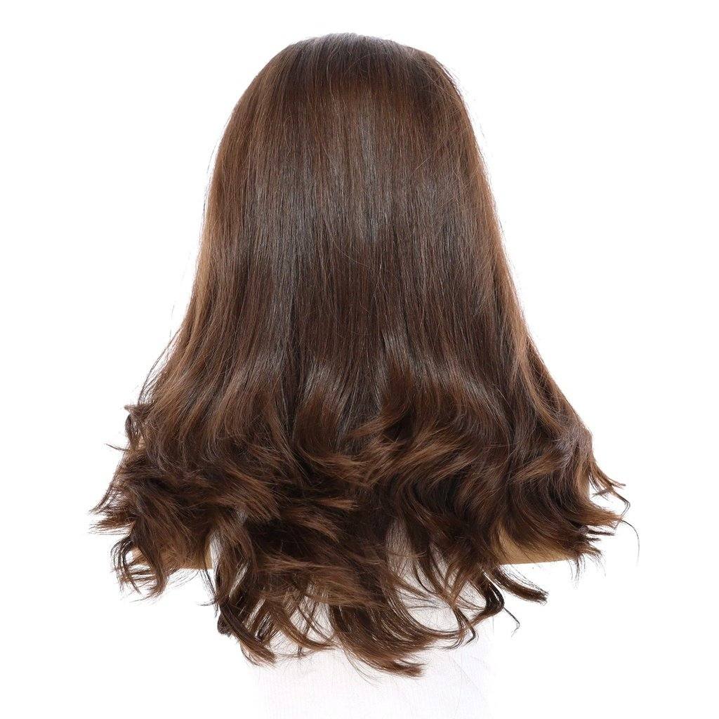 20" Secret Lace Top Wig #5 Warm Dark Brown - Image 3