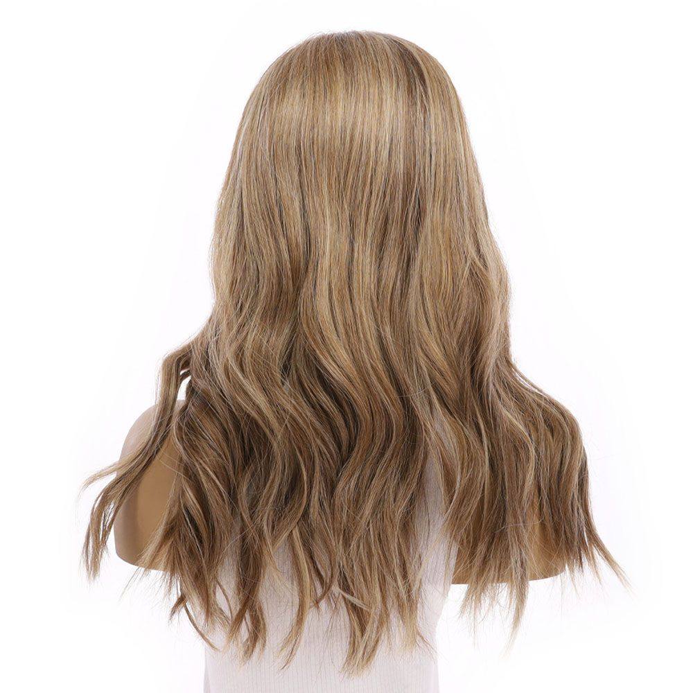 20" U-Shape Wig Medium Blonde - Image 4