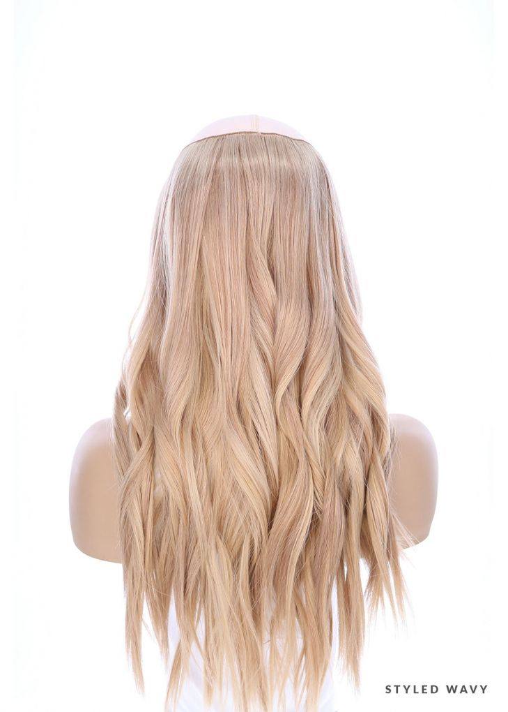 24" HatFall Wig Ash Blonde - Image 7
