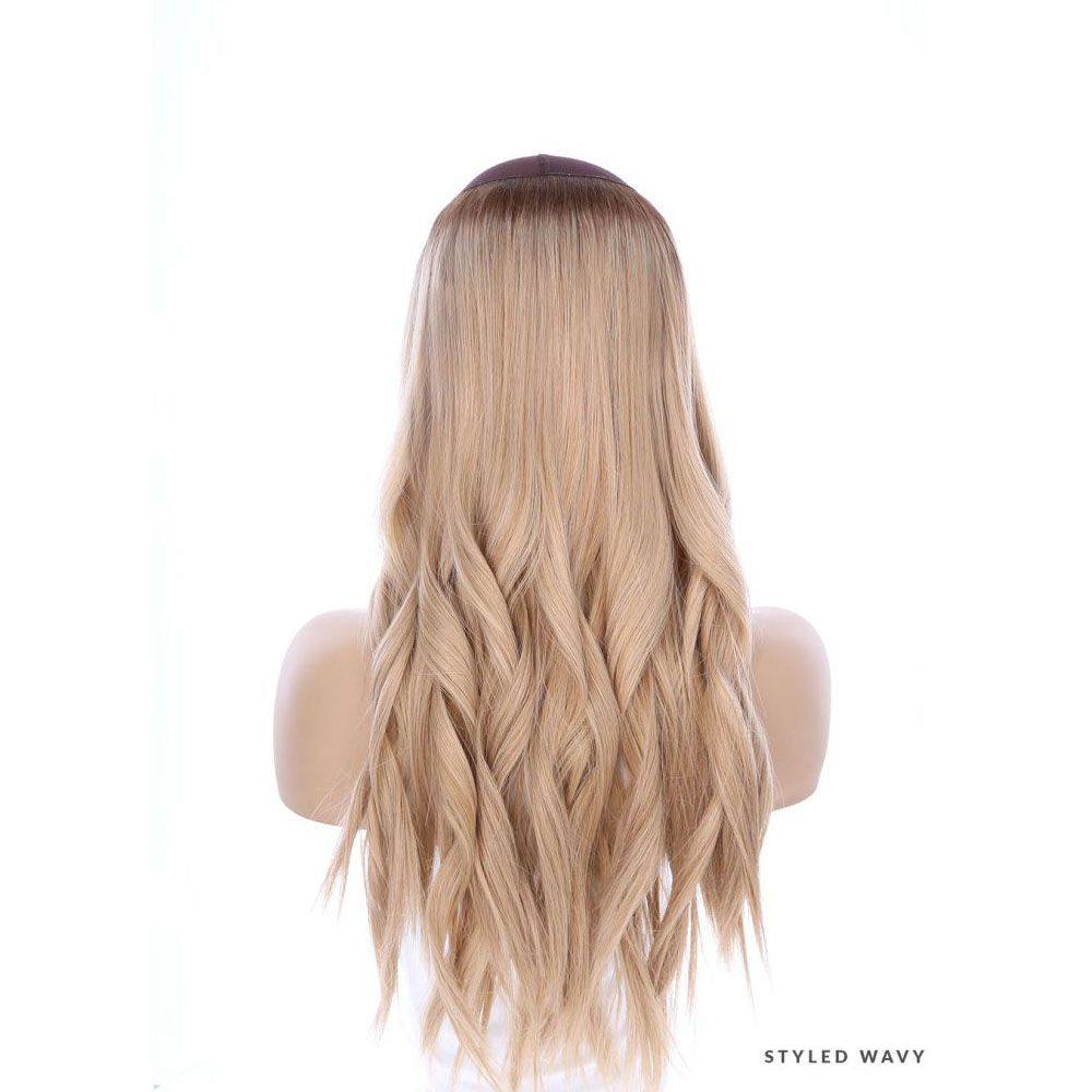 24" HatFall Wig Golden Blonde - Image 10
