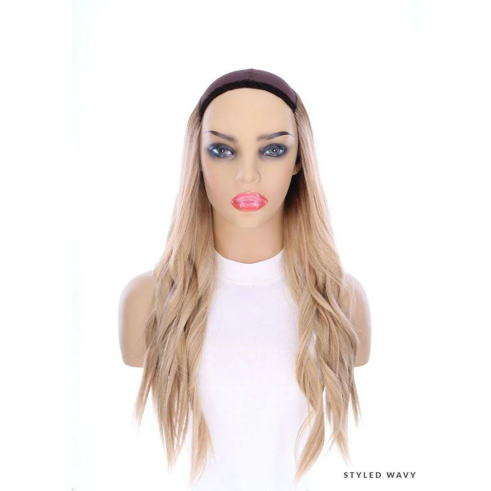 24" HatFall Wig Golden Blonde - Image 5