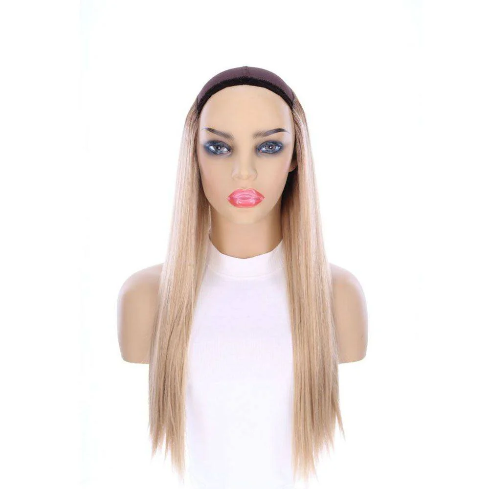 24" HatFall Wig Golden Blonde - Image 8