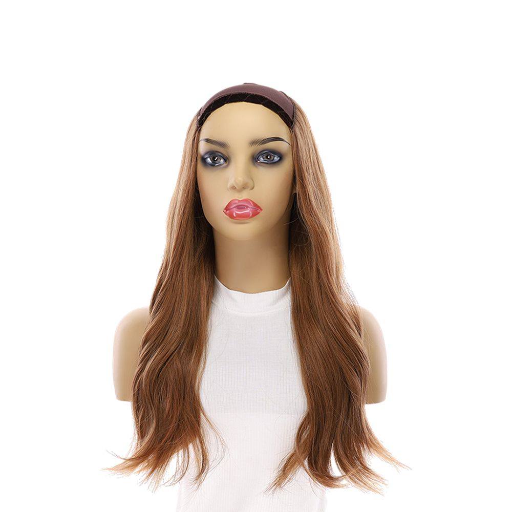 24" HatFall Wig Strawberry Blonde - Image 5