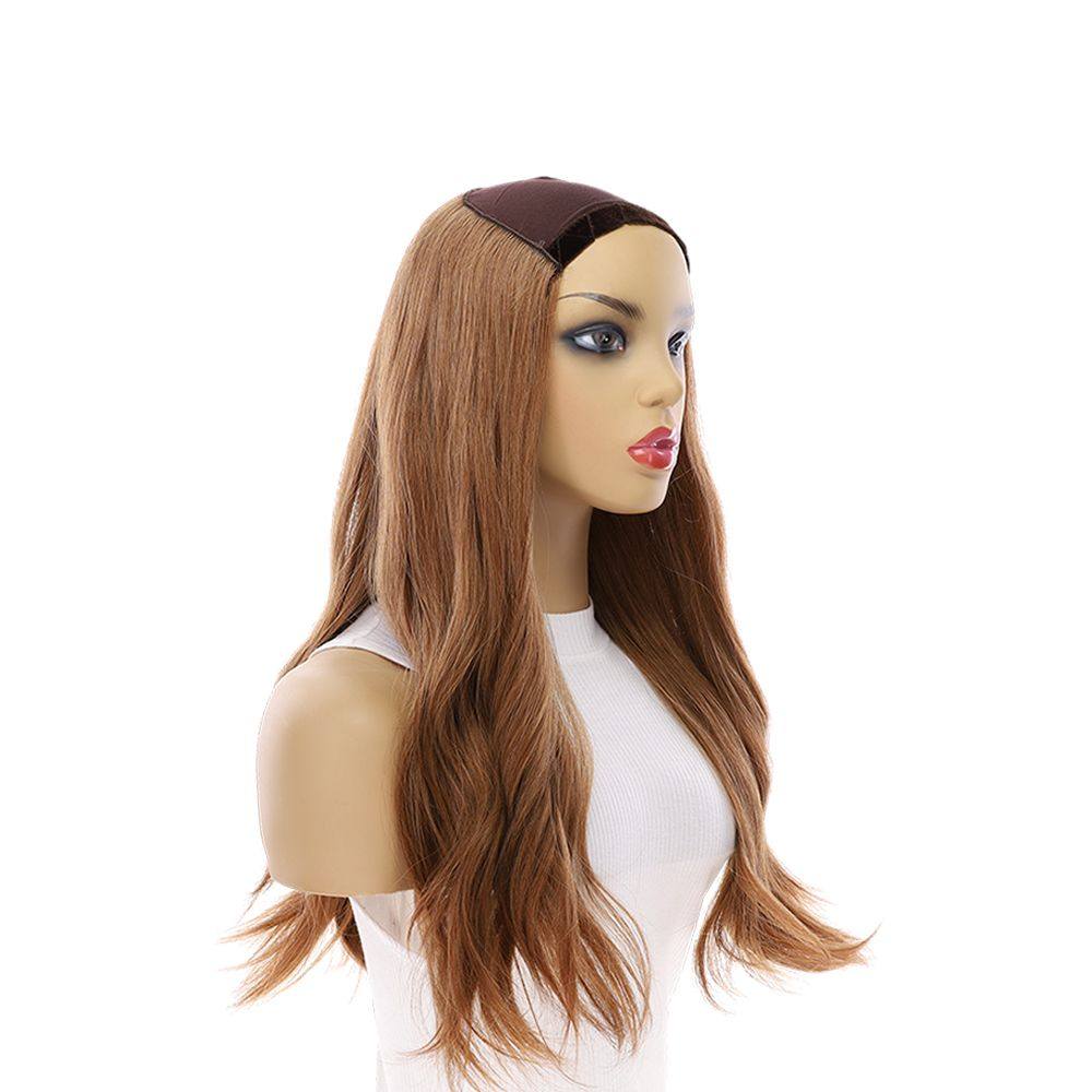 24" HatFall Wig Strawberry Blonde - Image 6