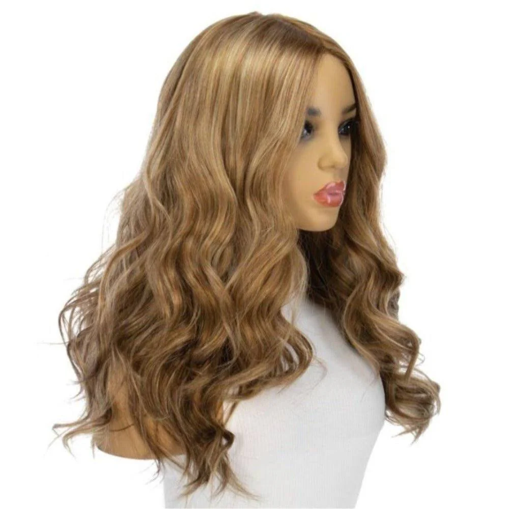 22" Reese Silk Top Wig Medium Blonde - Image 4