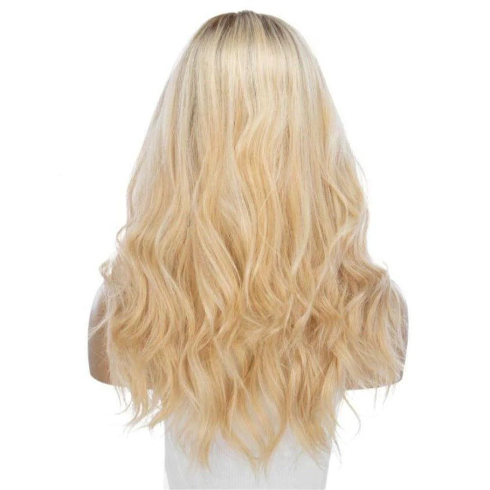22" Reese Silk Top Wig Beige Blonde - Image 3