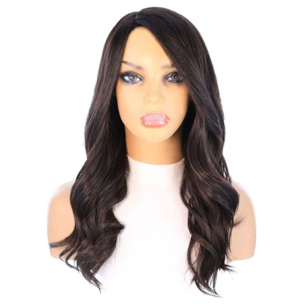 22" Reese Silk Top Wig Soft Black - Image 5