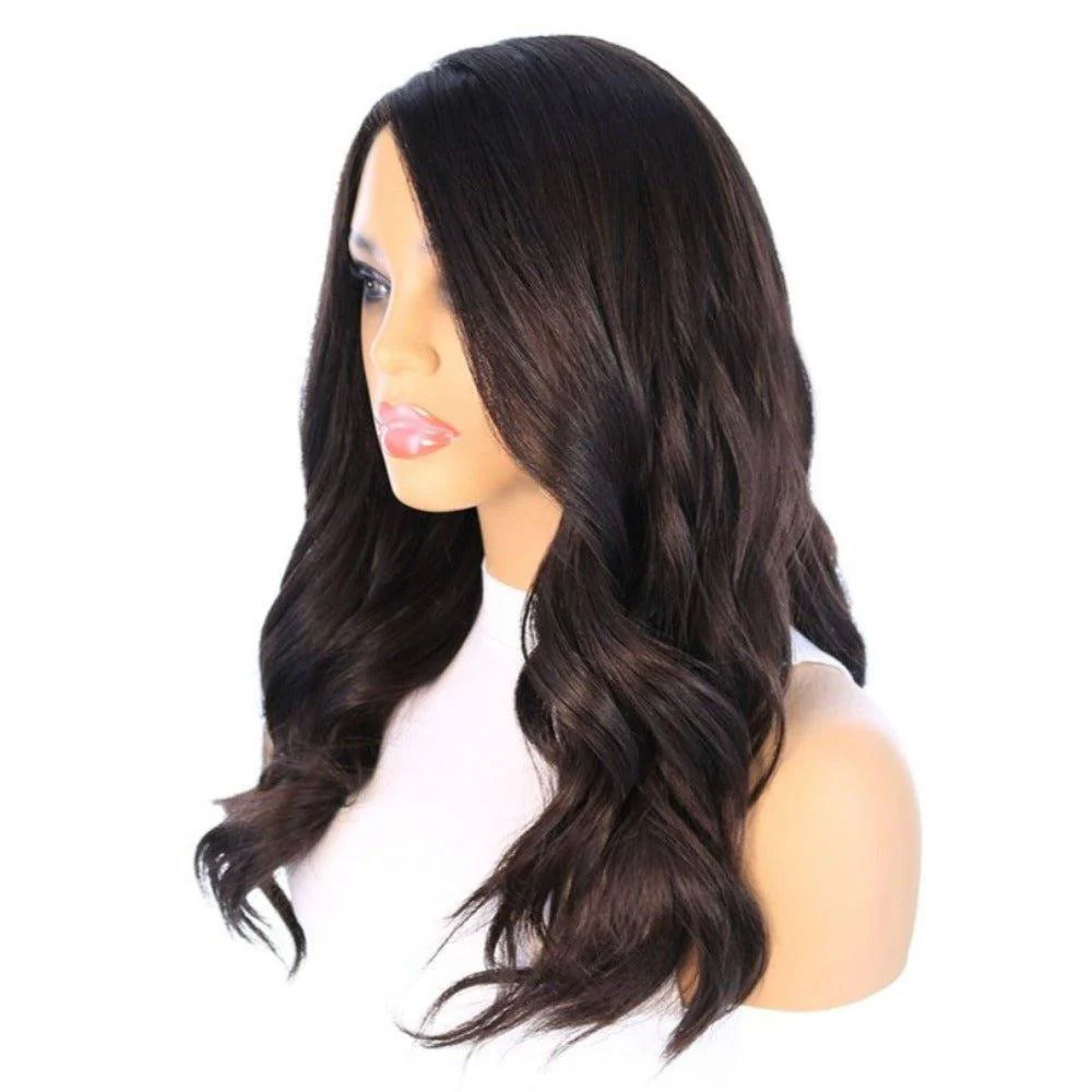 22" Reese Silk Top Wig Soft Black - Image 7