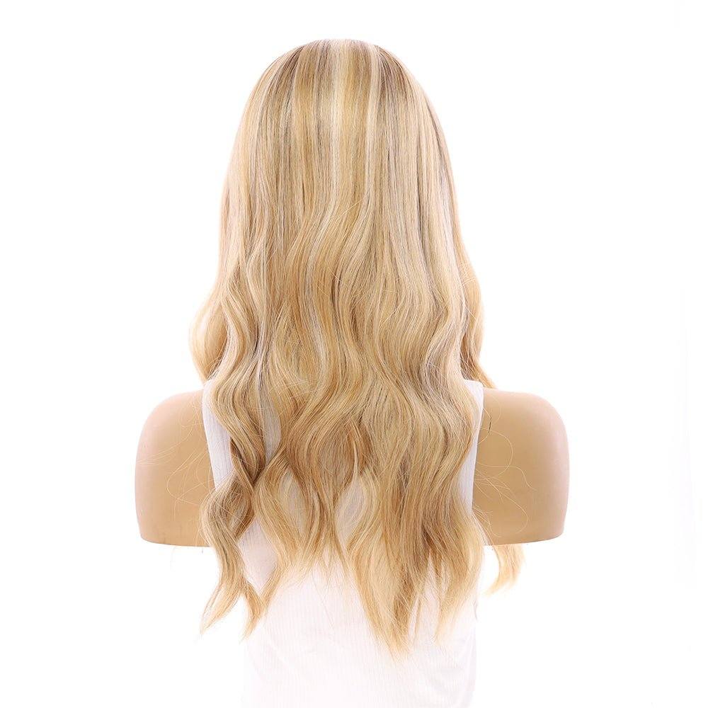 22" Princess Silk Top Wig Ash Blonde - Image 3