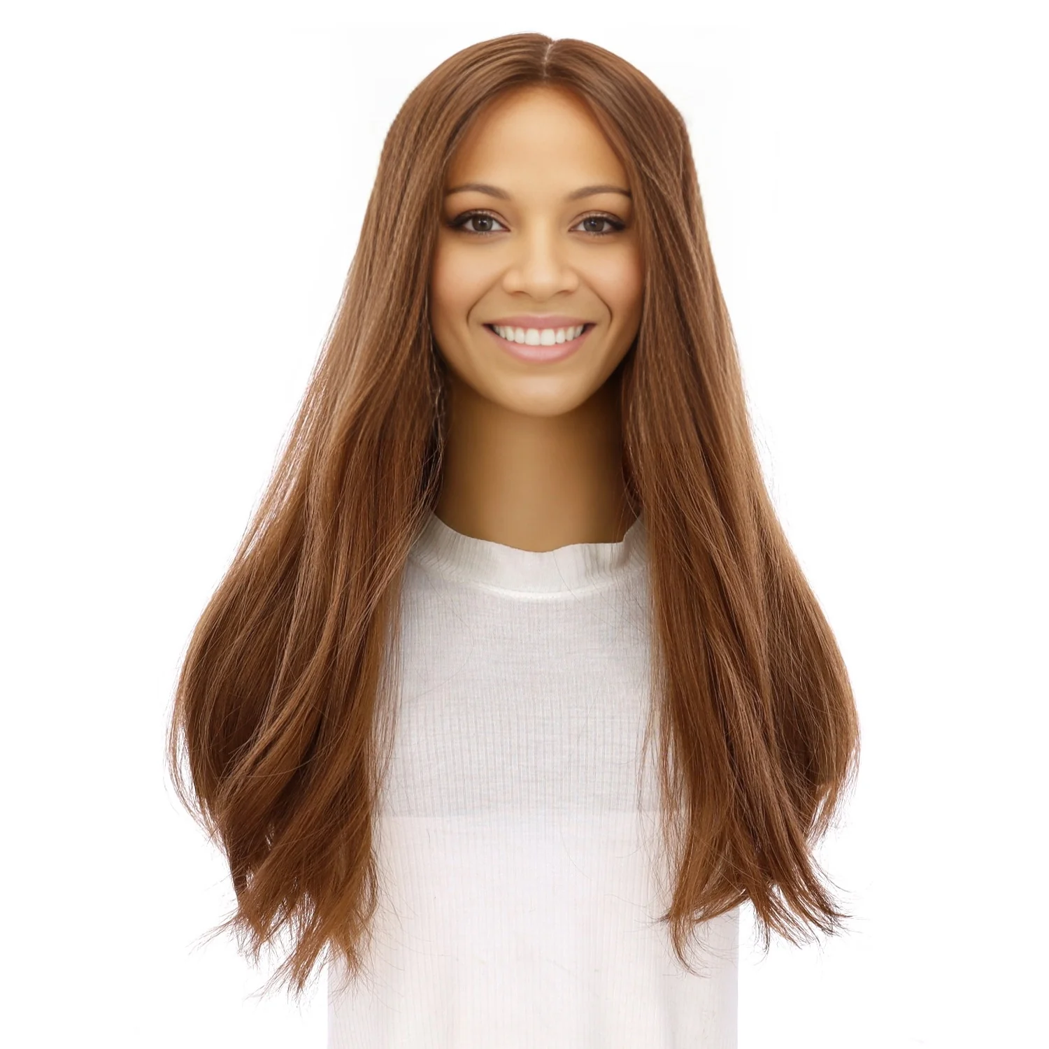 22" Princess Silk Top Wig Copper - Image 2