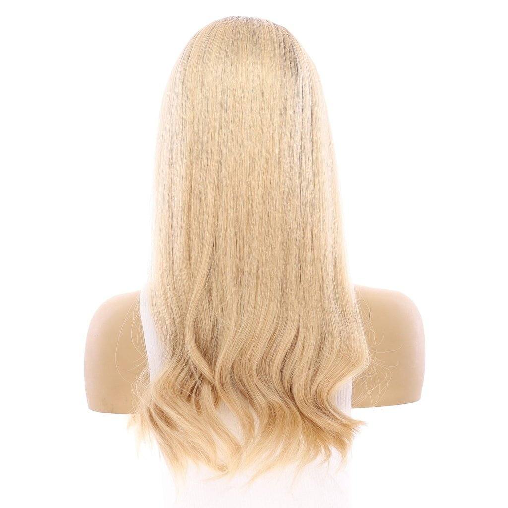 22" Princess Silk Top Wig Golden Blonde - Image 3