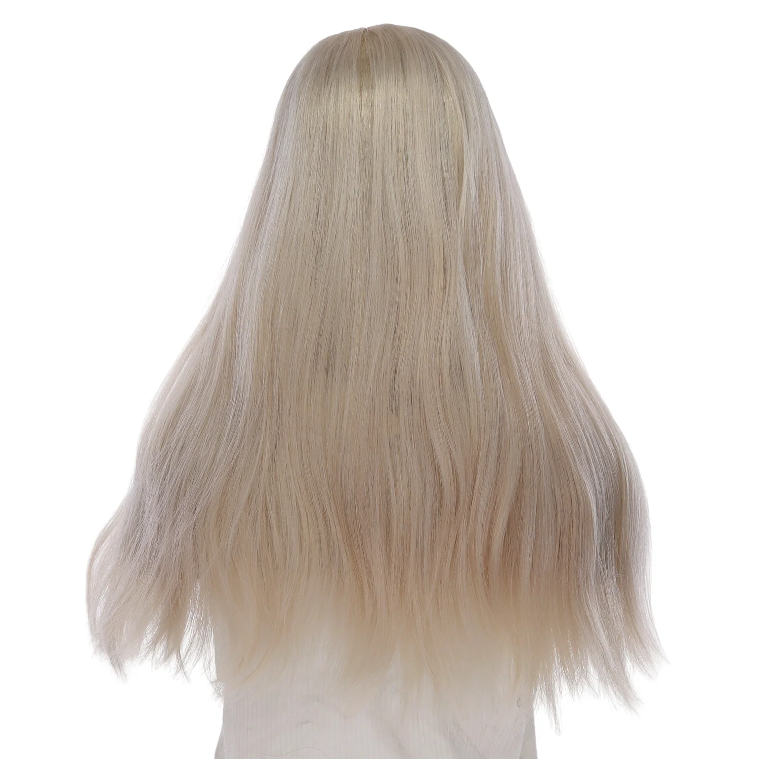 22" Princess Silk Top Wig Ice Blonde - Image 3