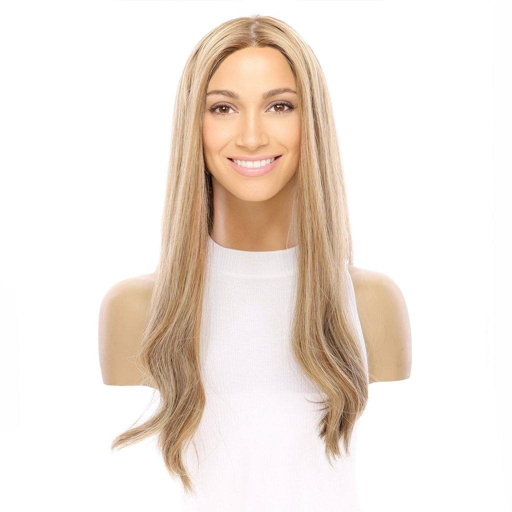22" Princess Silk Top Wig Medium Blonde - Image 2