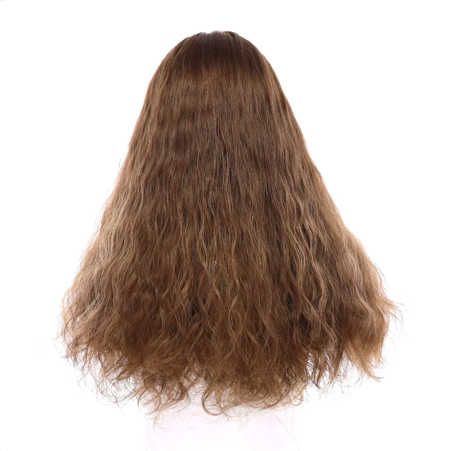 22" Princess Silk Top Wig Medium Brown Babylight Wavy - Image 3