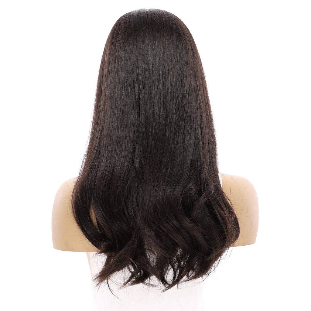 22" Princess Silk Top Wig Soft Black - Image 3