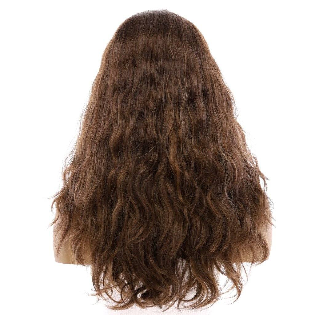 22" Reese Silk Top Wig Medium Brown Babylight Wavy - Image 3