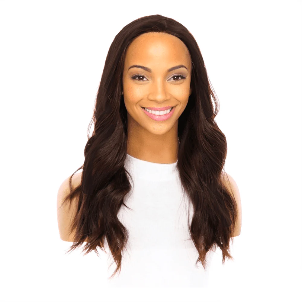 22" Reese Silk Top Wig Dark Brown - Image 2