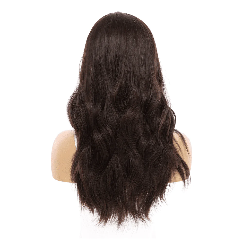 22" Reese Silk Top Wig Dark Brown - Image 3
