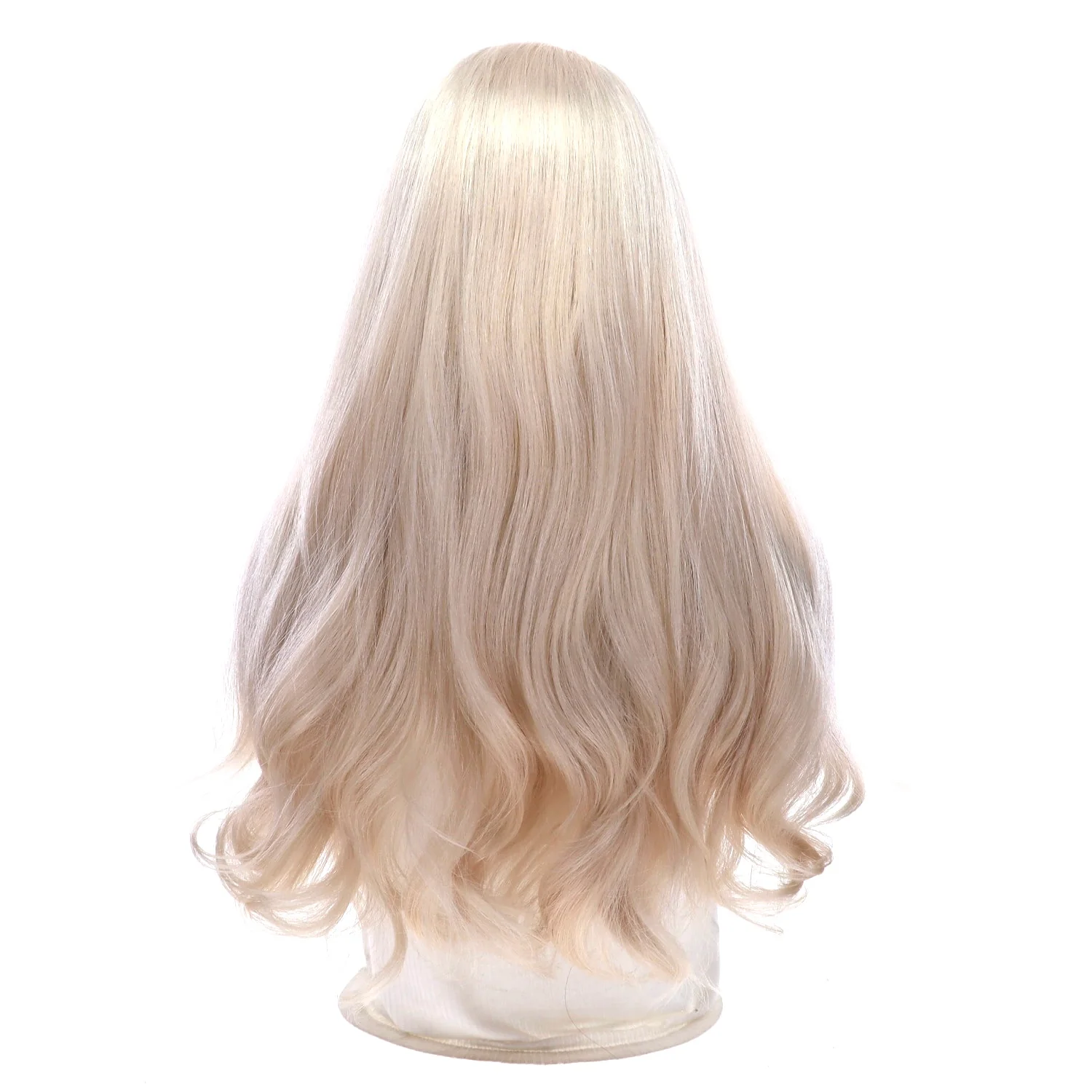 24" 3/4 Bandfall Wig Ice Blonde - Image 3