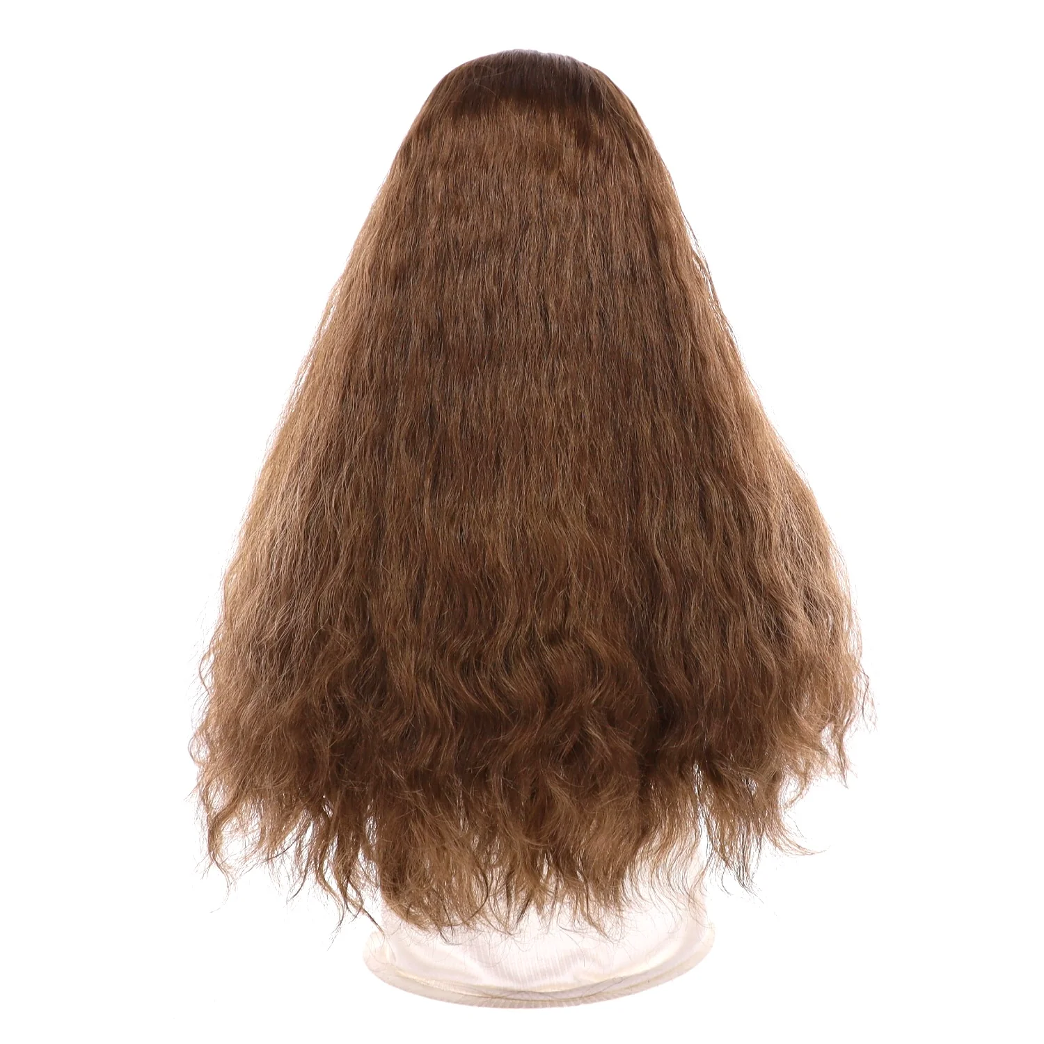 24" 3/4 Bandfall Wig Medium Brown Babylight Wavy - Image 3