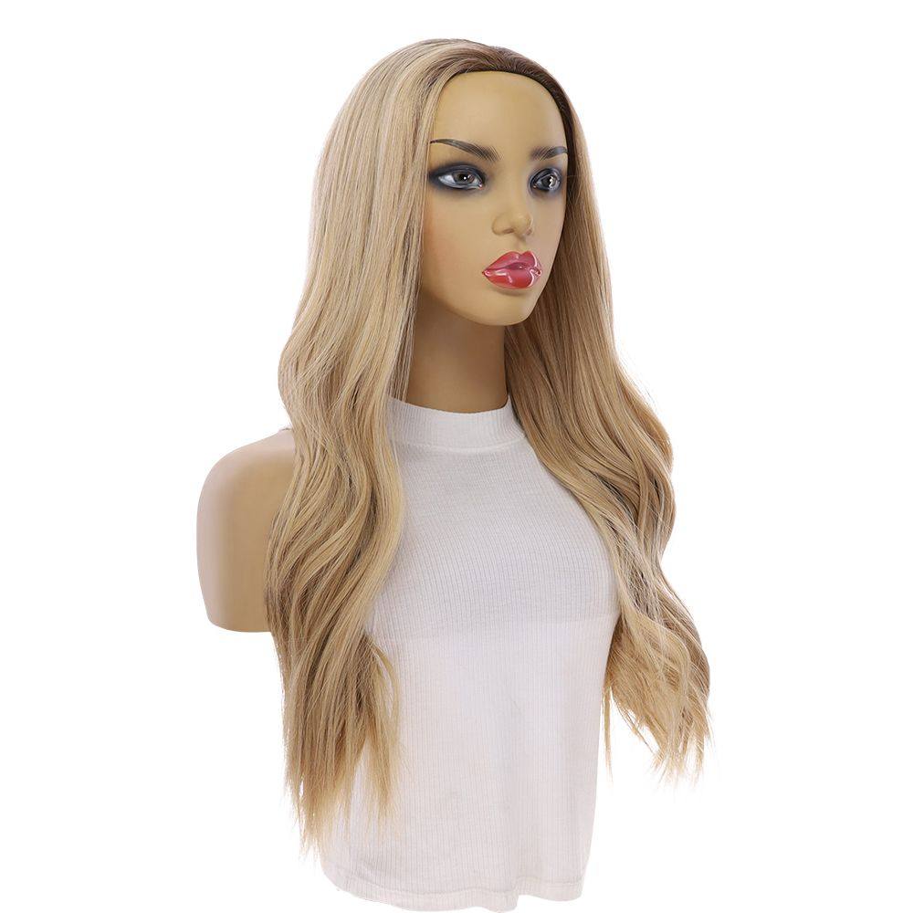 24" 3/4 Bandfall Wig Golden Blonde - Image 4