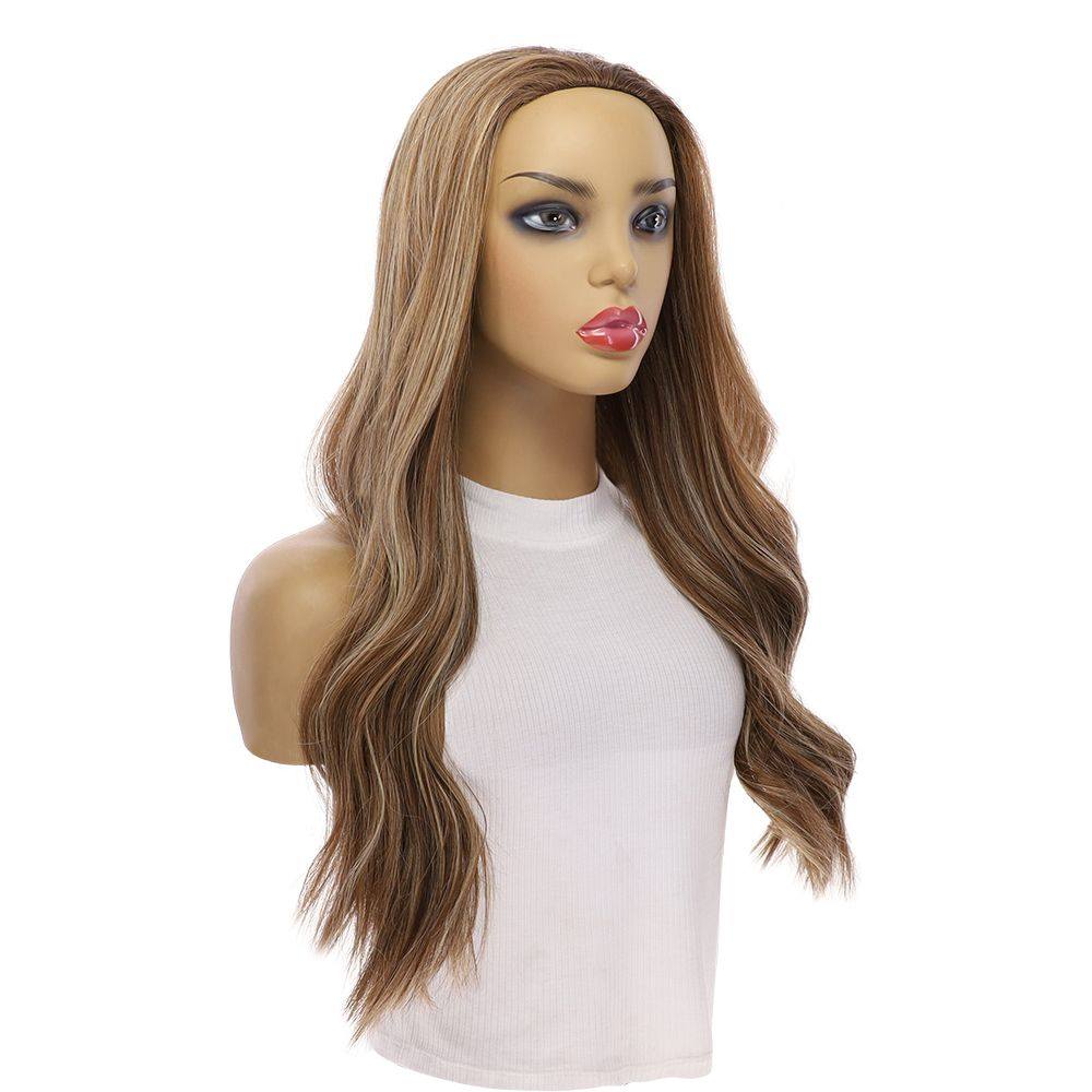 24" 3/4 Bandfall Wig Medium Blonde - Image 4