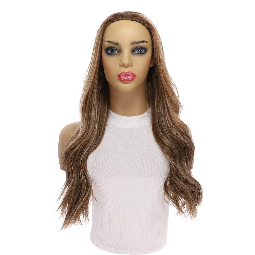 24" 3/4 Bandfall Wig Medium Blonde - Image 5