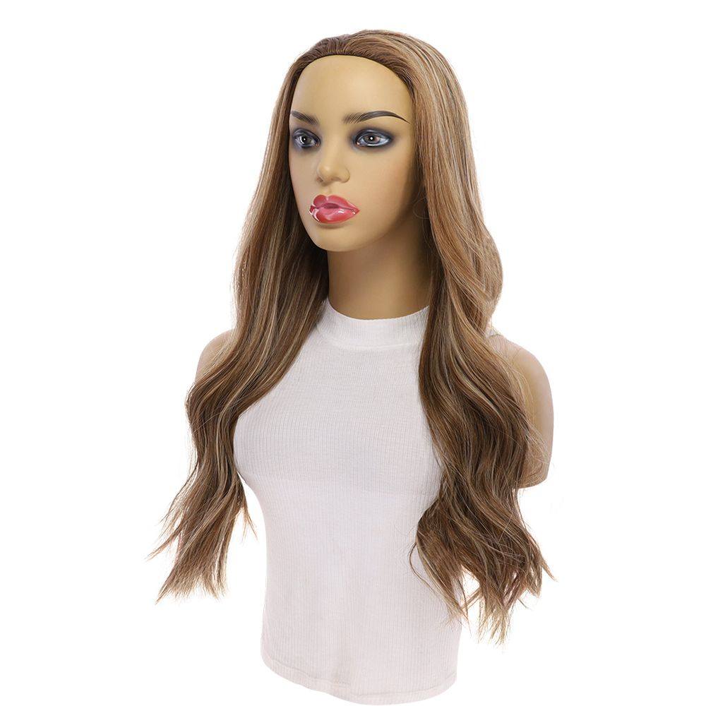 24" 3/4 Bandfall Wig Medium Blonde - Image 6