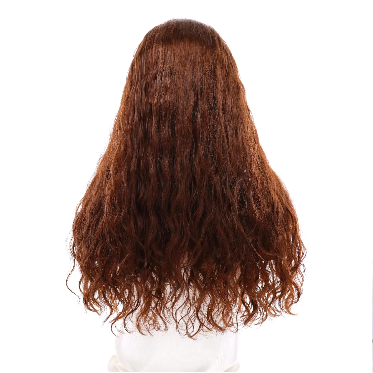 24" Divine Lace Top Topper Auburn Wavy - Image 3