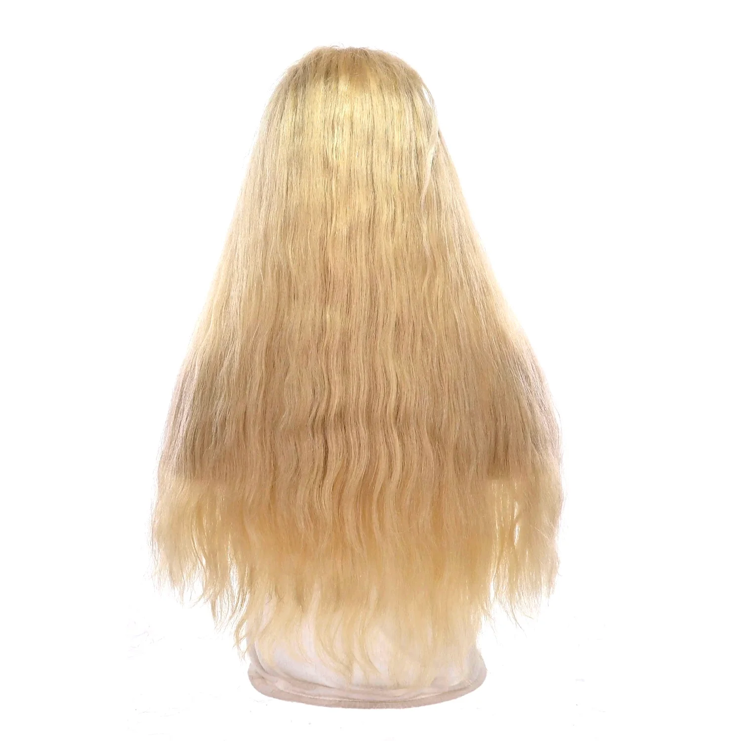 24" Divine Lace Top Topper Beige Blonde Wavy - Image 3