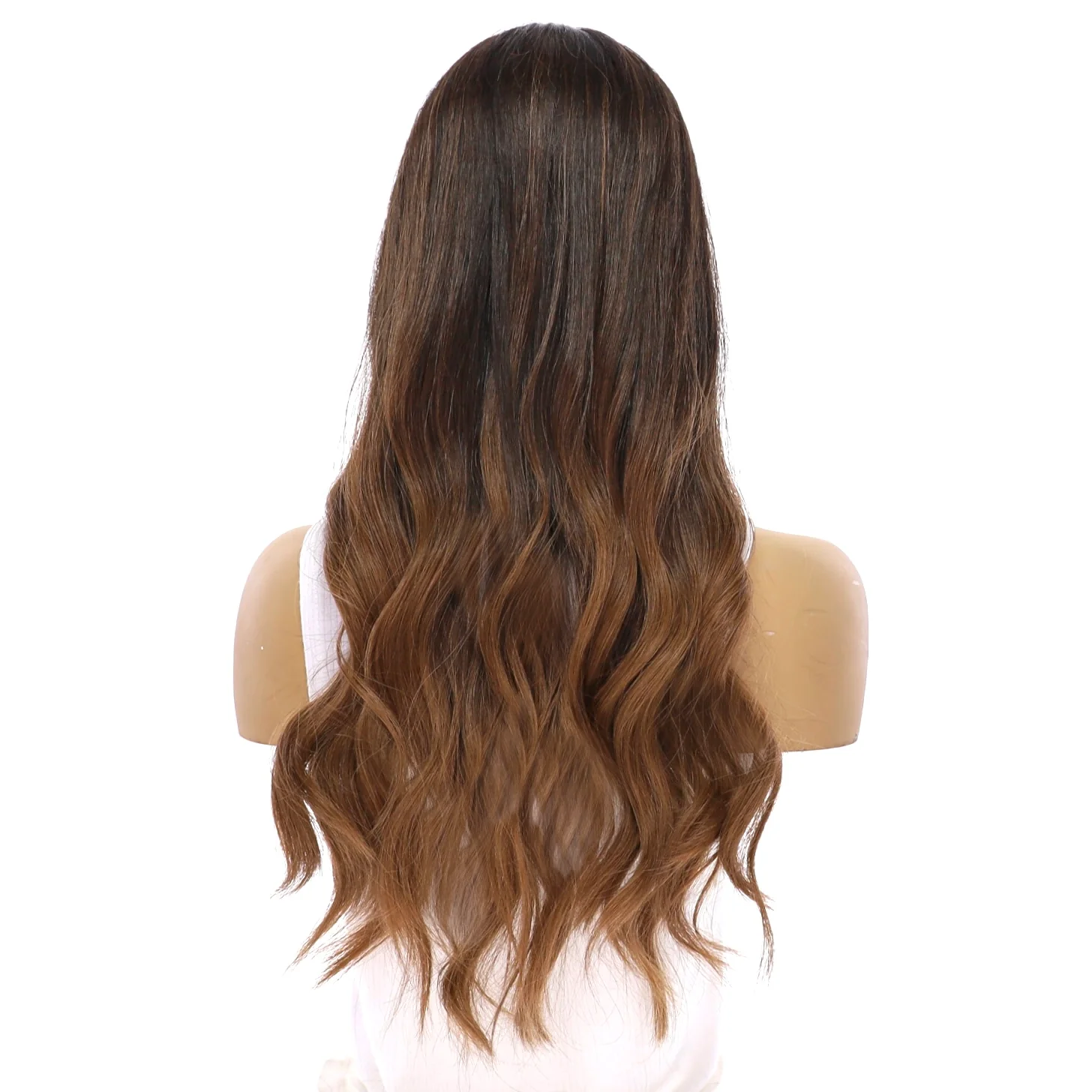 24" Divine Lace Top Topper Dark Brown Ombre - Image 3