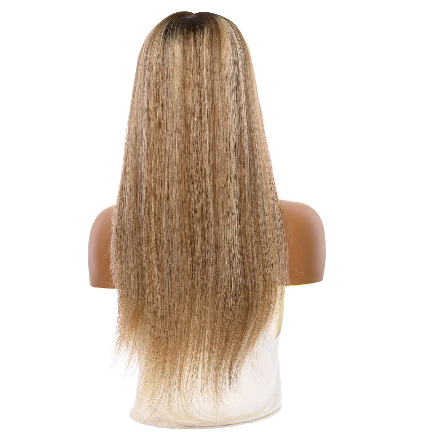 24" Divine Lace Top Topper Medium Blonde w/ Highlights - Image 3